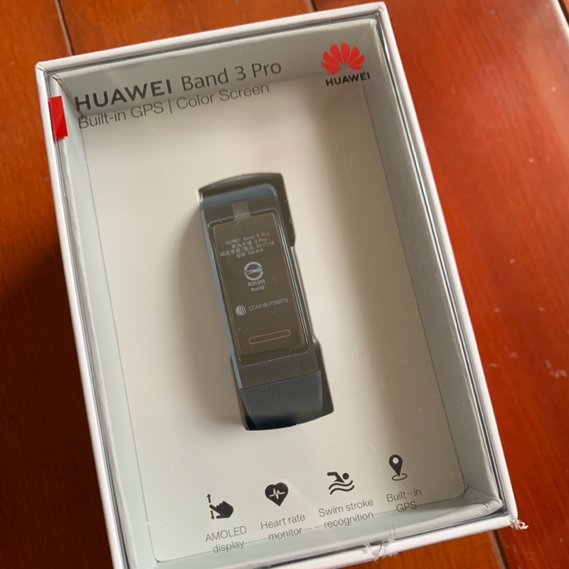 華為HUAWEI band 3 pro 智慧手錶（全新未拆封）