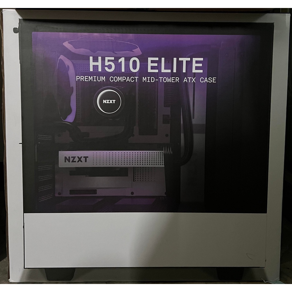 【現貨】恩傑 NZXT H510 Elite 電腦機殼 ATX 玻璃透側 數位控制