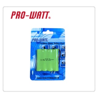 PRO-WATT華志 4.8V 1300mAh充電式無線電話專用電池
