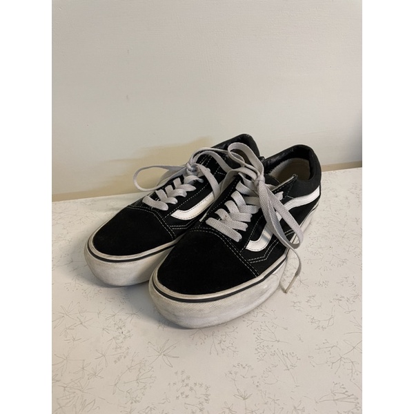 Vans增高鞋Vans Old Skool 基本款 厚底 經典款 厚底鞋 增高鞋 24