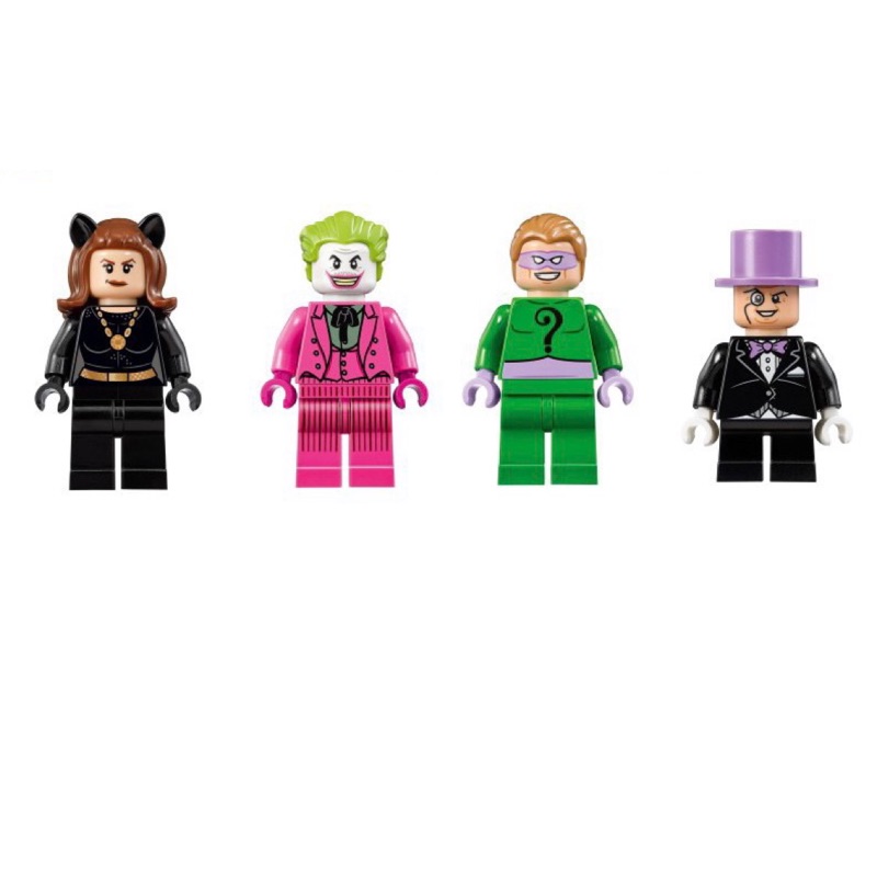 蝦皮最低價 76052 樂高 LEGO 超級英雄 蝙蝠洞 單售 小丑 謎天大聖 企鵝人 貓女