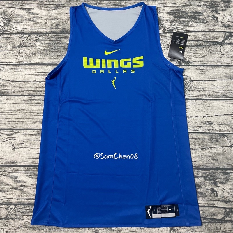 Nike WNBA Dallas Wings 達拉斯 球員版 雙面 練習衣 小牛 獨行俠 球衣 背心 Doncic