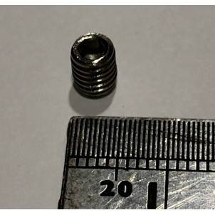 ►1169◄(10個)M5*6不銹鋼止付螺絲 不鏽鋼 無頭內六角螺絲 白鐵