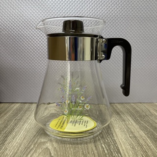 花媽 臺灣 YAMA 耐熱玻璃壺2000ml 花茶壺 泡茶壺 咖啡壺 可直火壼 A11
