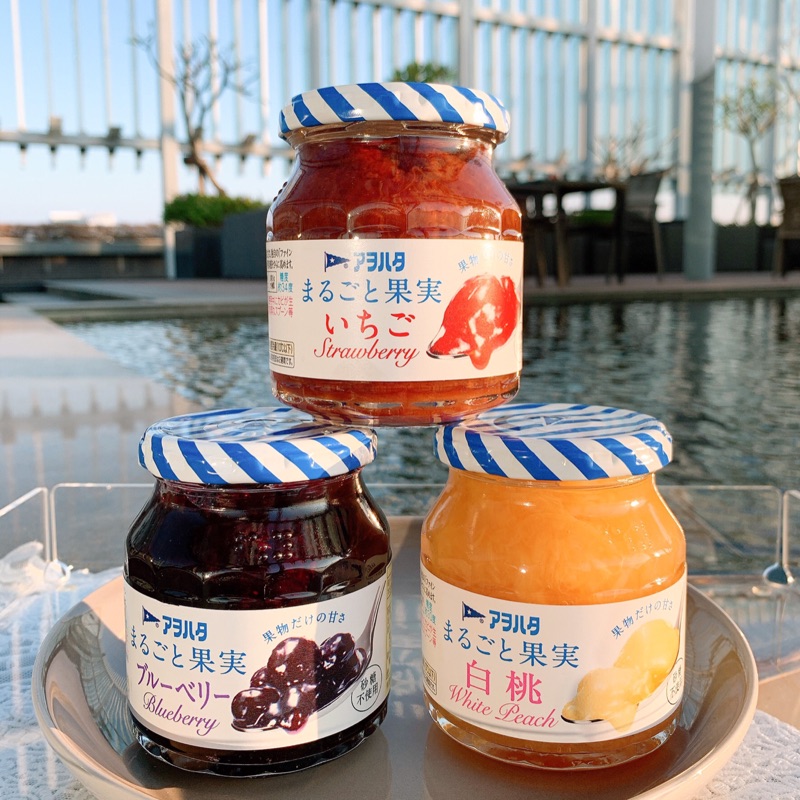 現貨🇯🇵日本銷售第一☝️ Aohata アヲハタ無糖果醬～🍓草莓/藍莓/白桃/蘋果/柑橘🍊125g&amp;255g