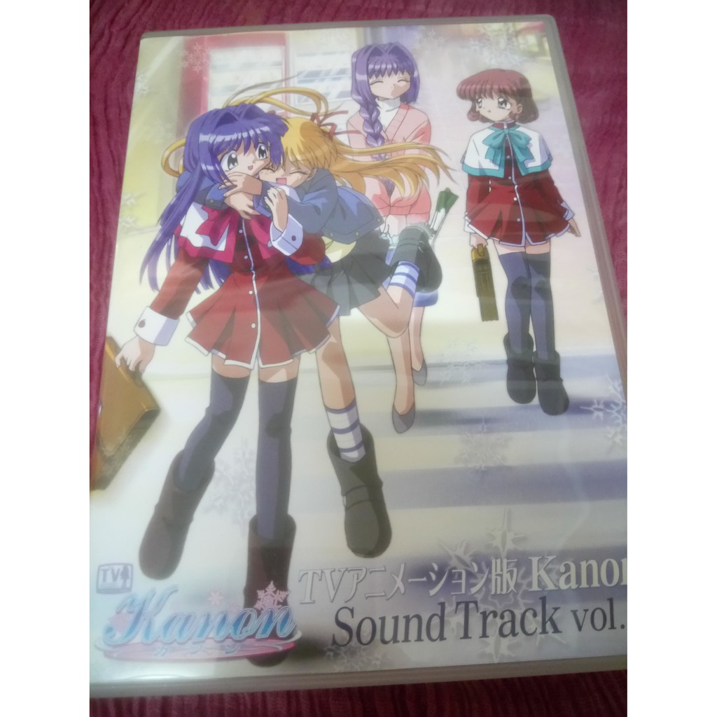 日版cd Tvアニメーション版kanon カノン サウンドトラックvol 1 初回限定盤 Ost 原聲帶專輯 蝦皮購物