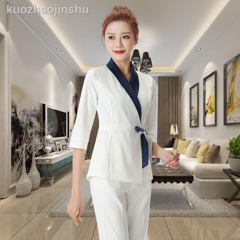 現貨促銷價醫美工作服女美容師秋冬口腔醫生護士美容院制服皮膚管理紋繡師服 蝦皮購物
