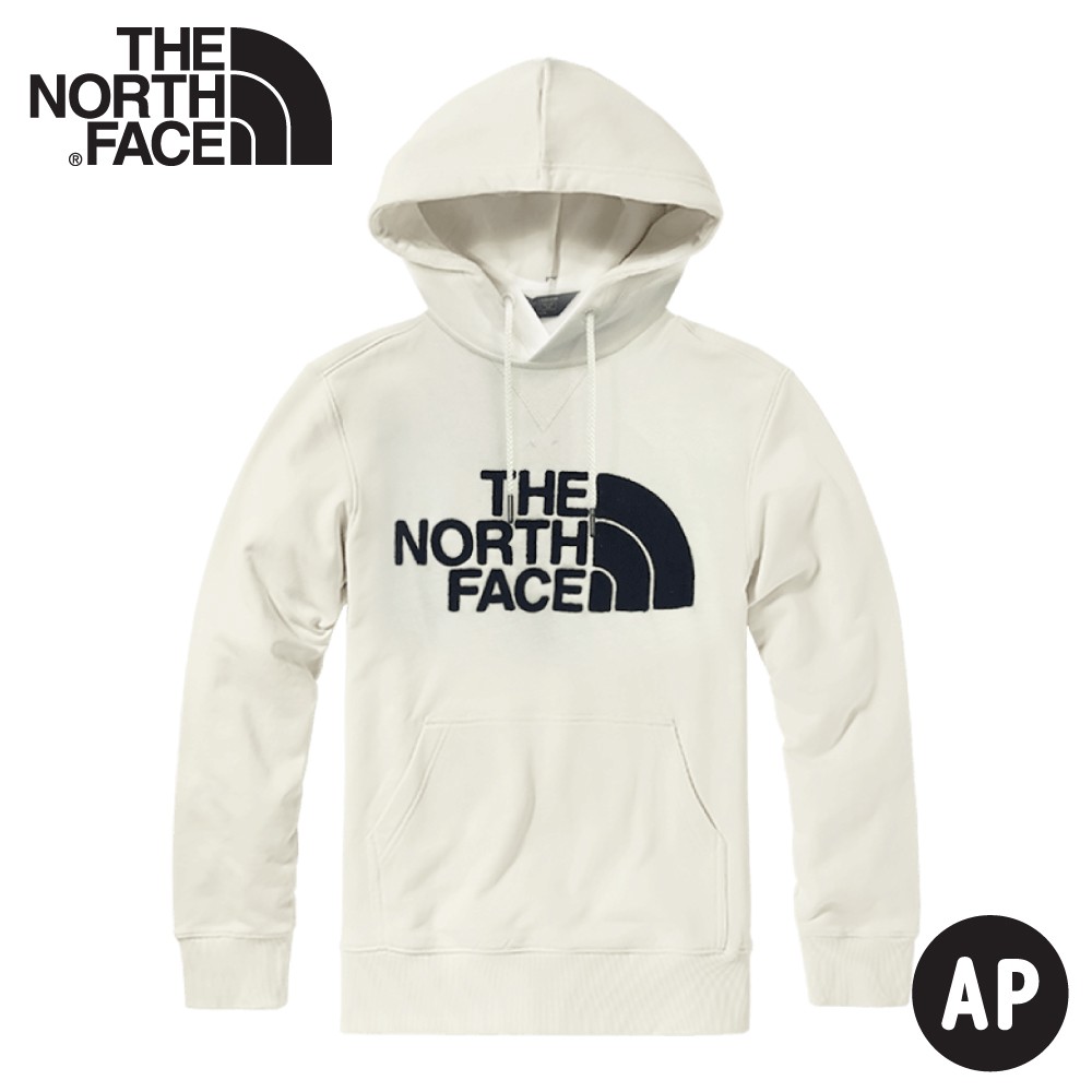 【The North Face 男 LOGO 連帽T恤 HOD《白》】4NEQ/連帽上衣/休閒長袖/悠遊山水