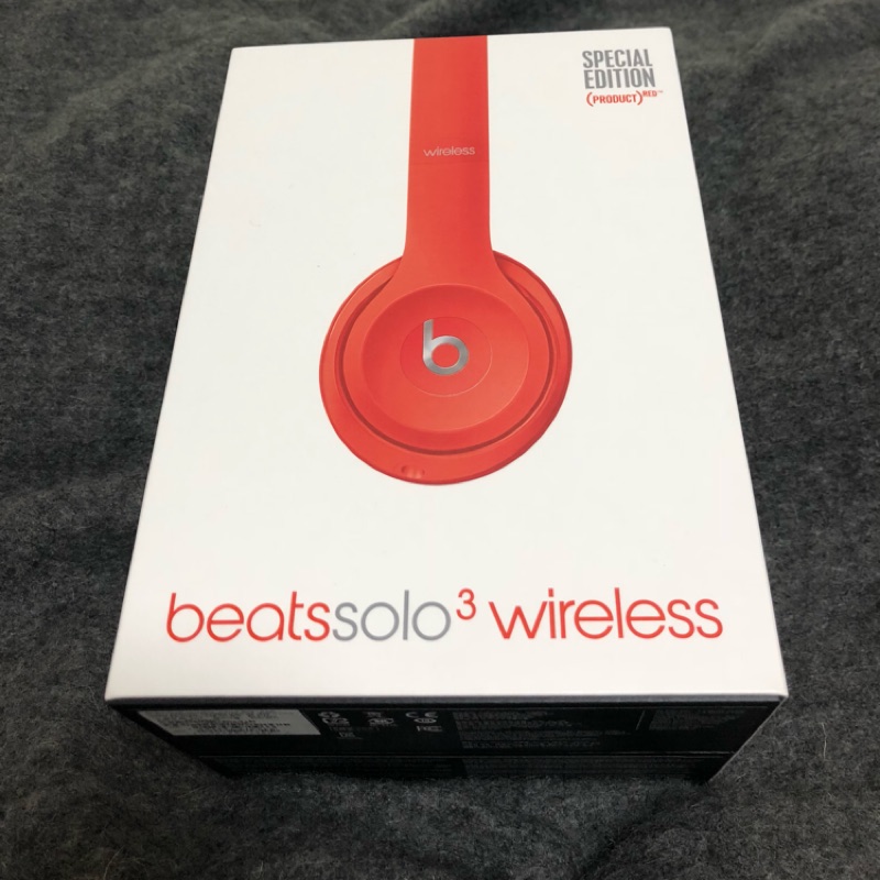 Beats Solo3 Wireless 頭戴式耳機 – (PRODUCT)RED