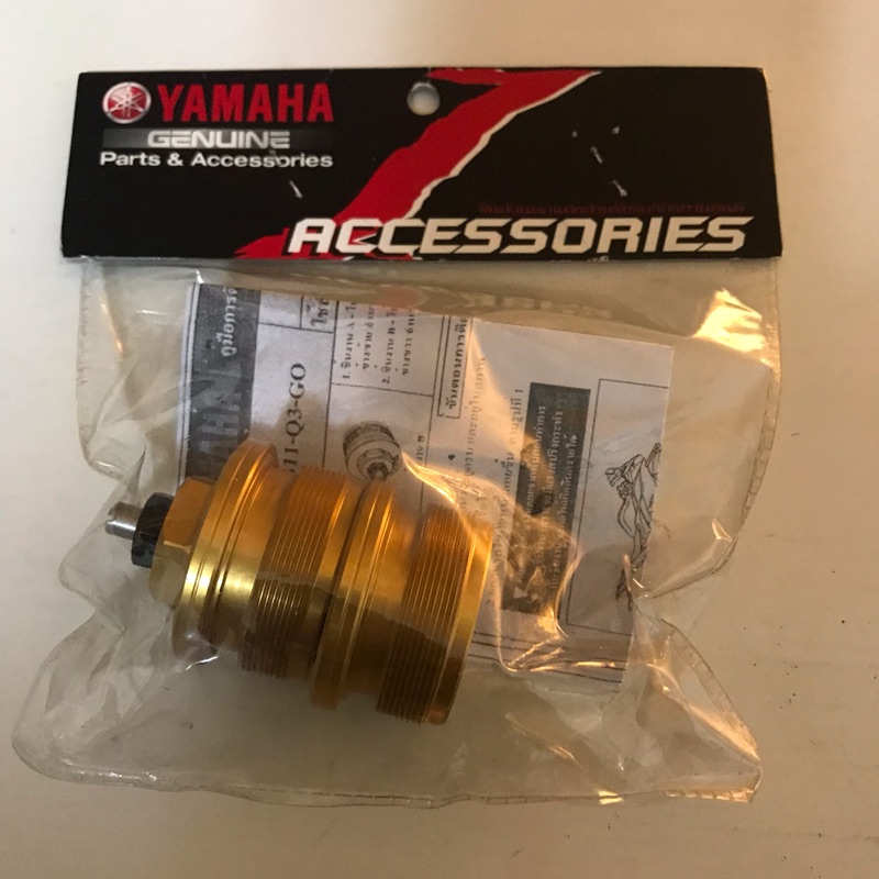 YAMAHA YZF-R3 R25 前叉內管蓋 前叉螺絲蓋 金色 原廠改裝精品