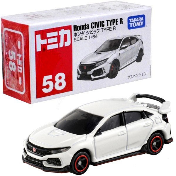 ★【TOMICA】多美小汽車 58 本田 HONDA CIVIC TYPE R