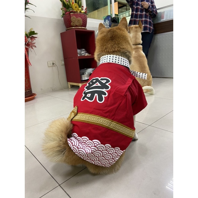 日本代購狗狗衣服安立屋日式和服祭典服裝オリジナル祭半纏 蝦皮購物