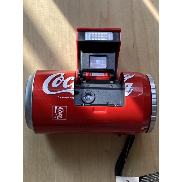 可口可樂相機 底片135mm  鋁罐造型 稀有 閃光燈 罐裝相機