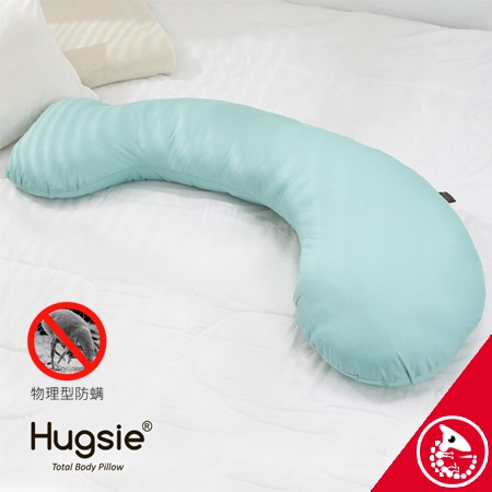 【最後一顆】Hugsie 美國棉 純棉孕婦枕(防螨款)馬卡龍綠【金寶貝 203228】