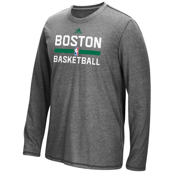 Boston Celtics adidas Charcoal 2016 On-Court climacool