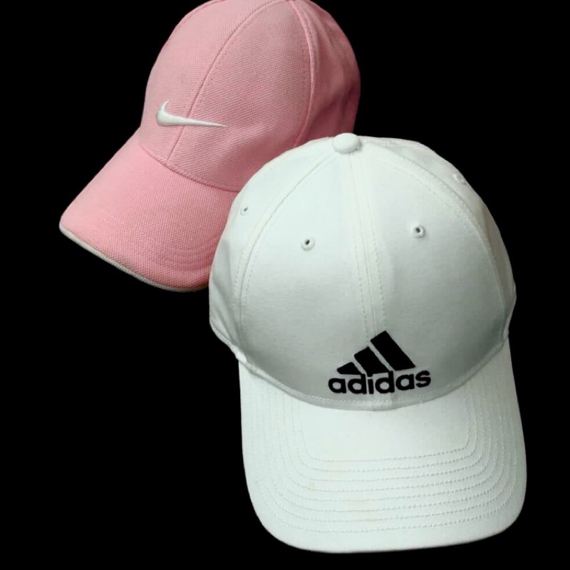 正品Adidas 愛迪達 經典款 老帽 白 贈粉紅小勾帽