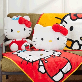 全聯sanrio kitty暖手抱枕,玩偶毛毯組,造型盤碟兩件組,餐具餐墊三件組,料理秤,圍裙手套三件組