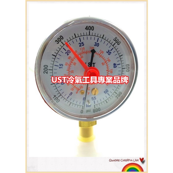 R410/R32 冷媒錶-高壓 冷媒壓力錶 雪種錶 記憶指針 冷氣冷凍空調工具 台灣製造