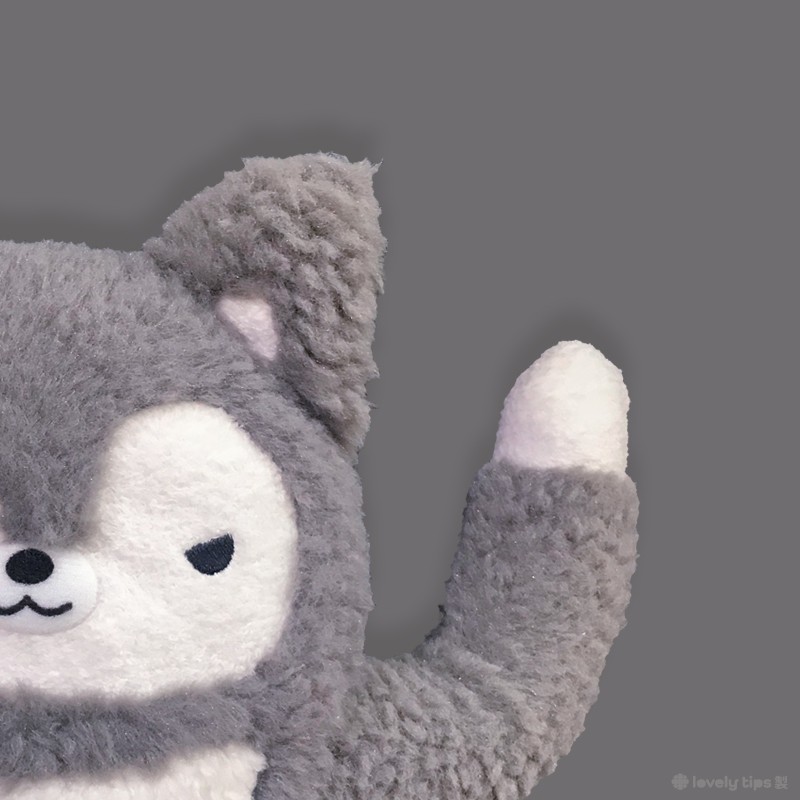 現貨 日本正版 SHINADA フモフモさんFumo fumo san rufu （L） 布偶 娃娃 哈士奇 狗 綿綿兔