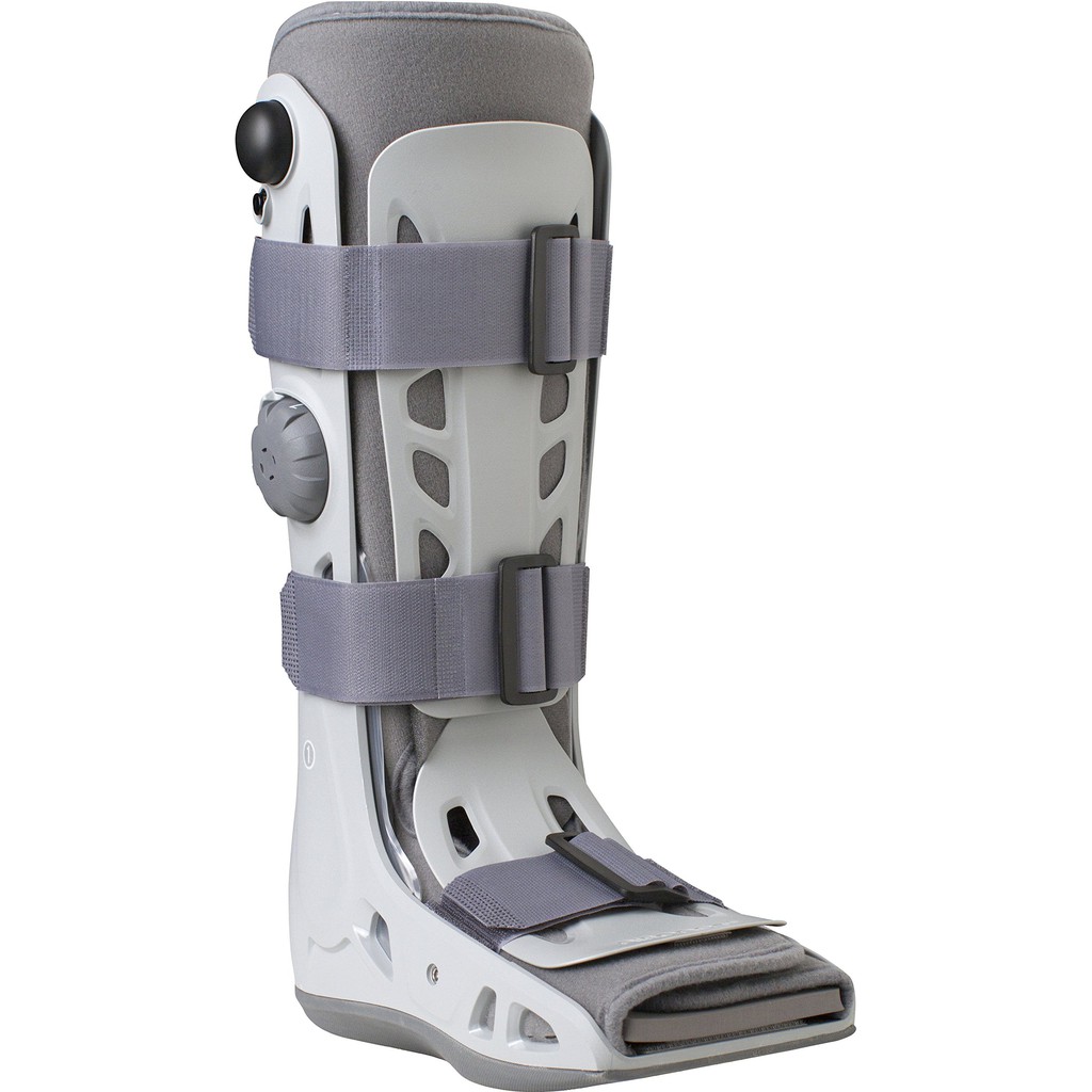 九成新 復健鞋 石膏鞋 充氣步行器  Aircast short Walker 頂級氣動式踝護具/骨折/嚴重踝關節扭傷