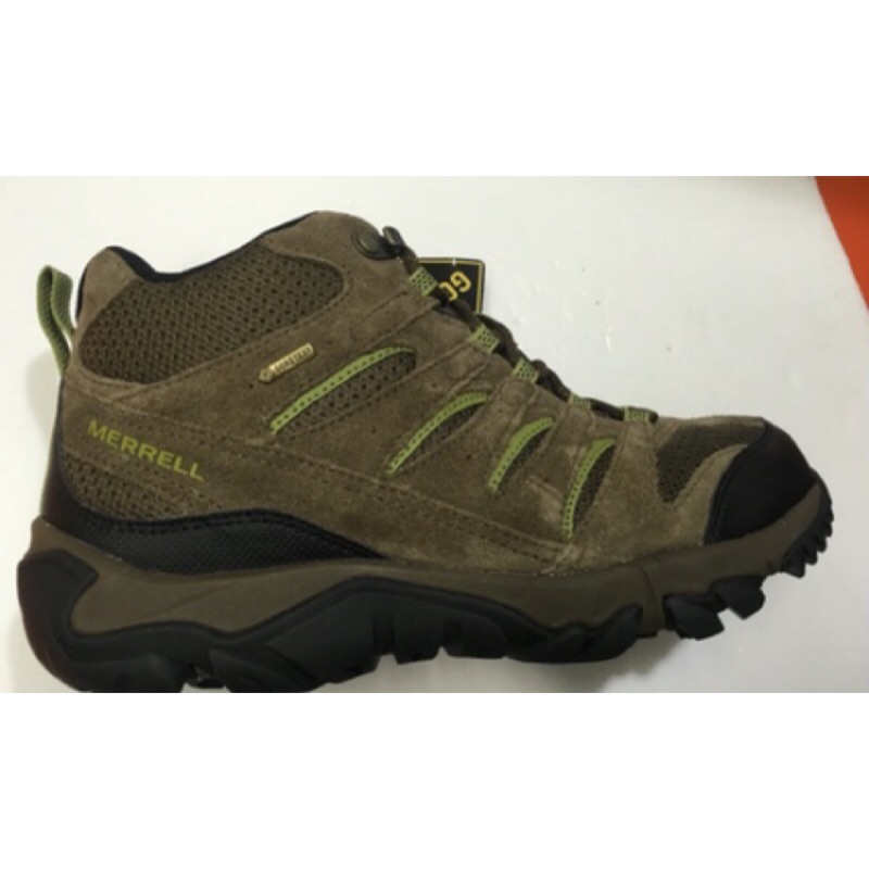 Merrell 高筒 登山鞋 健行鞋 多功能戶外鞋 防滑耐磨大底 GoreTex 寬楦 US:9.5 / ML09553