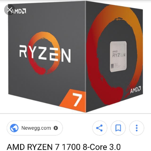 AMD r7 1700