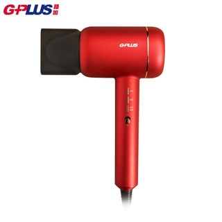 【G-Plus】冷凝水離子吹風機(GP-F1)紅🟥吹風機/負離子吹風機/溫度感測控制/冷熱迴圈模式/降躁技術【全新免運】