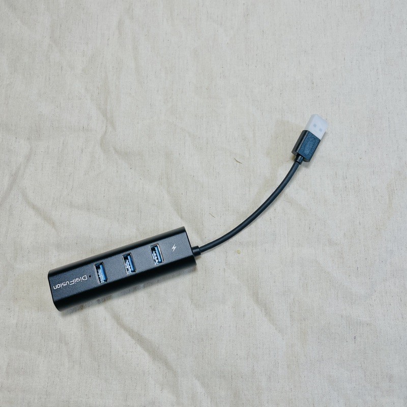 伽利略 轉接頭 USB3.0 3埠快充 鋁合金HUB GigaLAN網卡