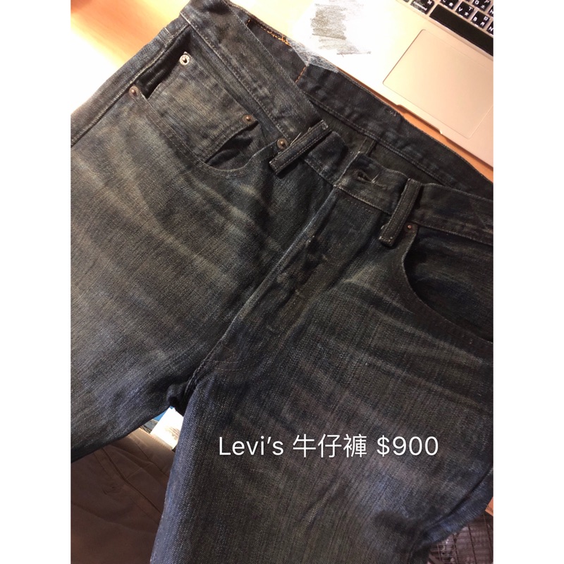 Levi’s 31腰重磅黑色牛仔褲