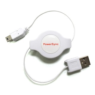 群加 PowerSync Mini 5Pin To USB 2.0 AM傳輸充電線 (USB2-GFMI5RC129)