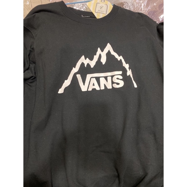 倒映山脈⛰️特別版 Vans crew neck sweatshirt 輕絨 大學T