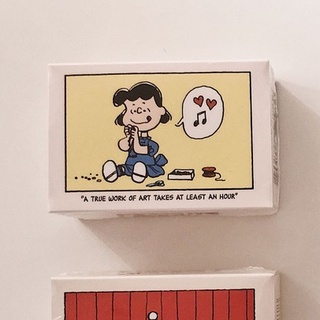 [韓國文創-現貨/售完不補] 💕XP02 Snoopy 史奴比 小卡貼紙 貼紙 露西 莎莉 貼紙 Peanuts