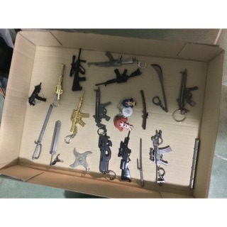 槍吊飾 非 bb 槍玩具槍瓦斯槍氣槍電動槍CS生存遊戲軍事