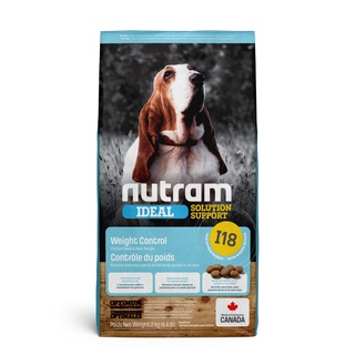 Nutram紐頓 - I18體重控制全齡犬(雞肉+豌豆) 2KG