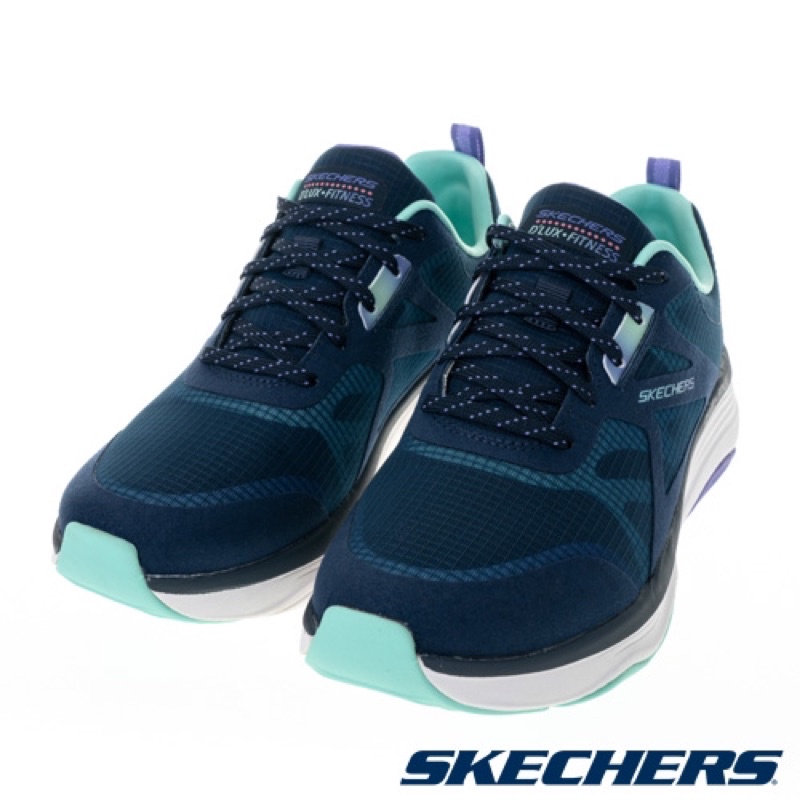 「零碼US 7/24cm」SKECHERS  D’LUX FITNESS 女款  運動鞋 （149834NVMT）