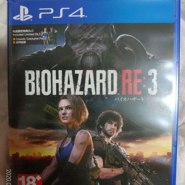 PS4 惡靈古堡3 重製版 RE3