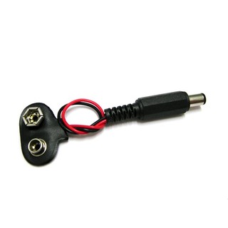 現貨 9V 電池扣轉 DC 電源插頭 / 9V 電池連接線 for Arduino
