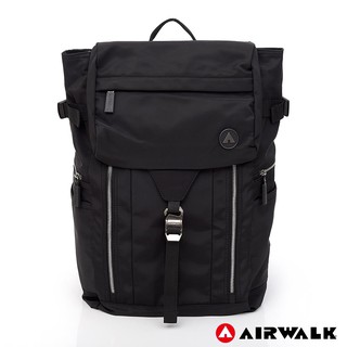 AIRWALK ✨悠然風雅 │增高款 大容量 後背包-黑色