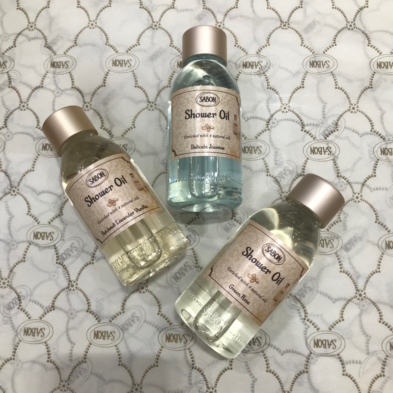 以色列香氛 Sabon 沐浴油100ml 綠玫瑰 茉莉花語 經典plv 蝦皮購物