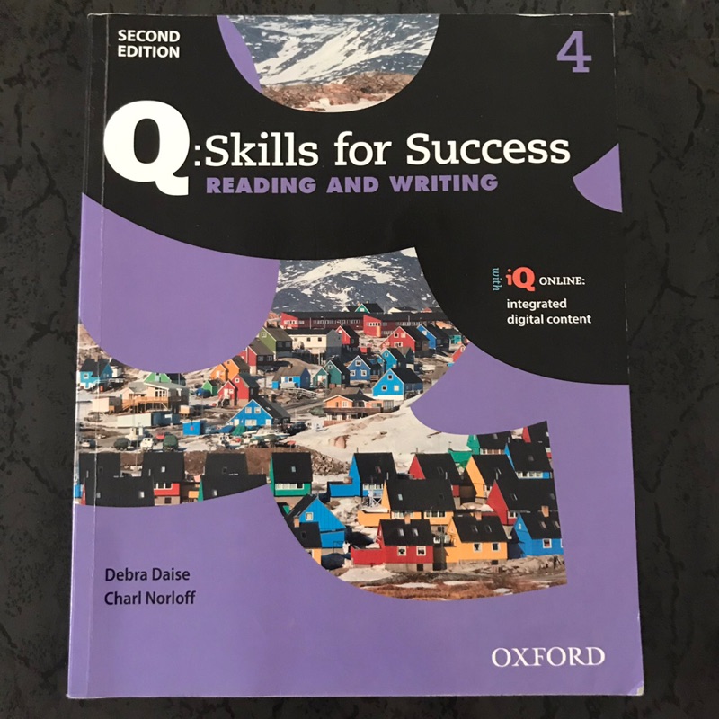 Q4 Skills for Success(reading&amp;writing) second edition 文藻共八用書