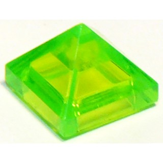 樂高 LEGO 透明 亮綠色 金字塔 三角 22388 35344 Green Slope 1x1 Pyramid