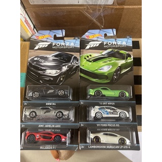 Hotwheels 2017 Forza motorsport M4 P1 Huracan focus RS viper