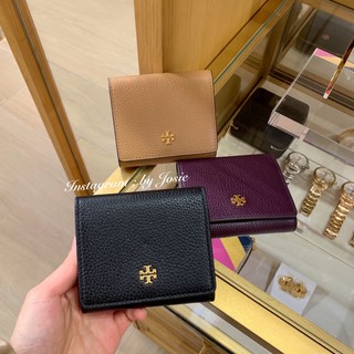 【現貨】美國代購 Tory Burch TB 秋冬新品 皮革 經典 Logo 短夾 皮夾