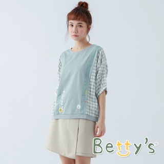 betty’s貝蒂思(11)質感扣飾短褲裙 (淺卡其)