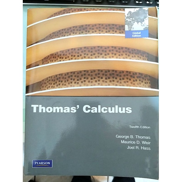 Thomas' Calculus 12/e Twelfth Edition 大一微積分原文書 第十二版