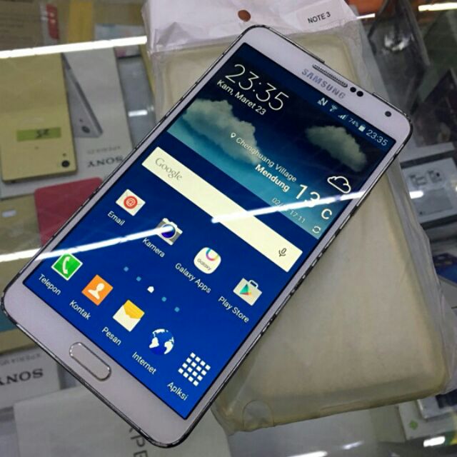 3C Sheng&HP：75%new Samsung Note3 N900 5.7inch 3+32G