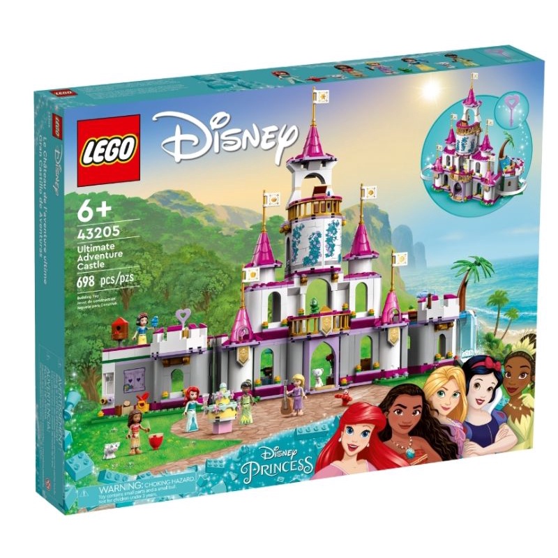 【ToyDreams】LEGO樂高 Disney 43205 迪士尼公主終極冒險城堡 Adventure Castle