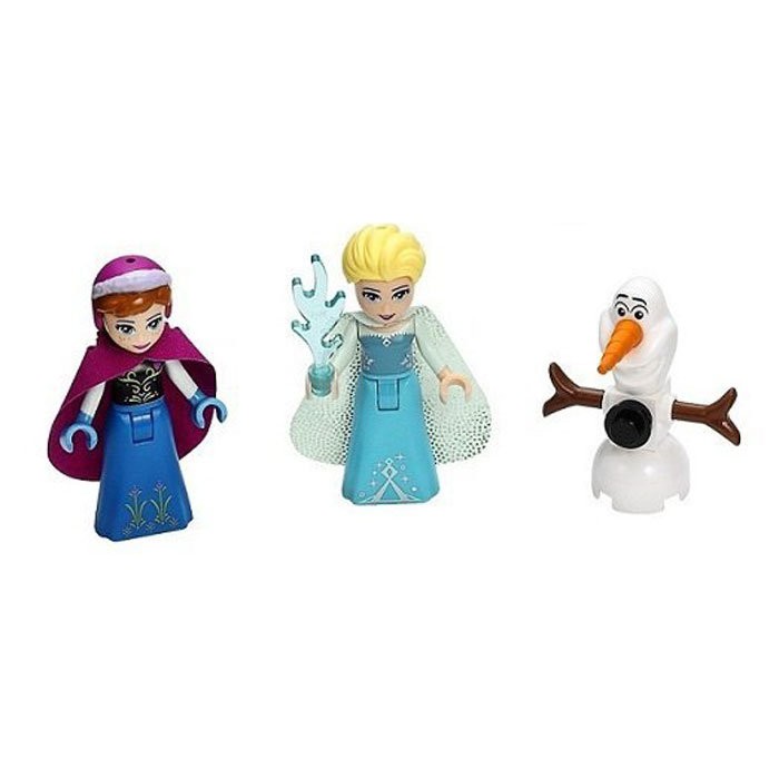 LEGO 樂高 冰雪奇緣人偶*3 全新品 愛莎+安娜+雪寶  盒組拆賣 41062 愛莎的閃亮冰雪城堡