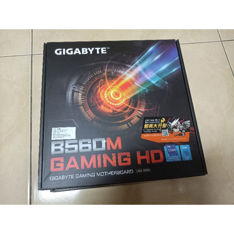 GIGABYTE 技嘉 B560M GAMING HD 主機板
