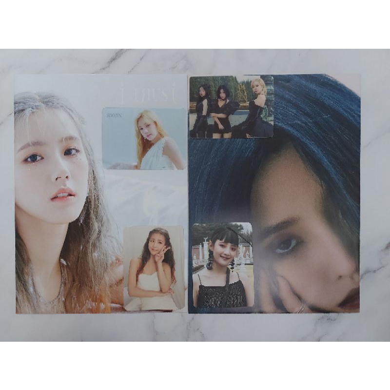 （G）I－DLE I TRUST OH MY GOD 薇娟 MINNIE 穗珍 小娟 摺疊 海報 圖冊 透 變化 卡